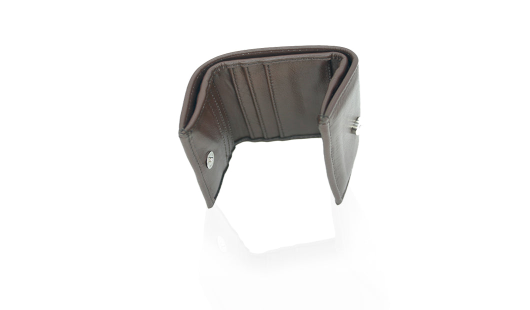 L.E. Unique Brown Wallet