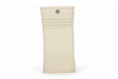 Aricio Ivory MAG-C Card Holder RFID leather wallet inside open