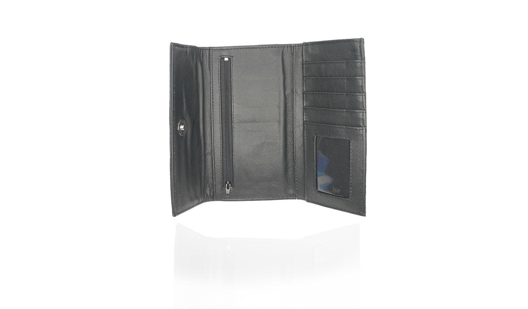 L.E. Native Black Wallet