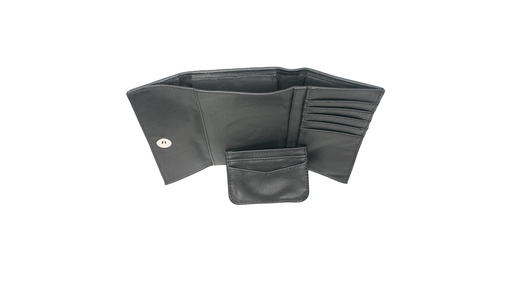 Mag-Grande Black Wallet