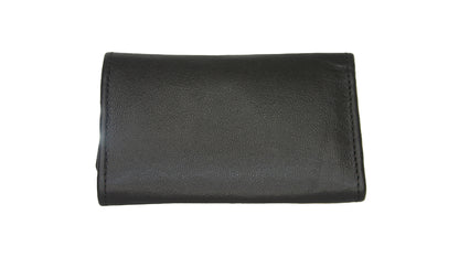 Aricio MAG unique tobacco leather wallet back view