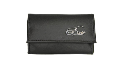 Aricio MAG unique tobacco leather wallet front view