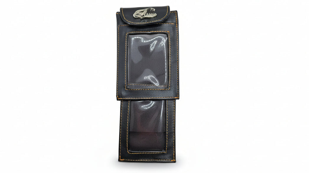 Aricio Dandy MAG classic black leather wallet with RFID protection