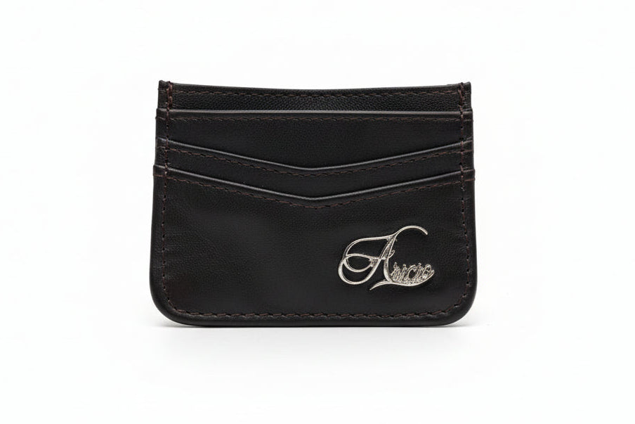  Aricio RFID MAG C black leather card holder