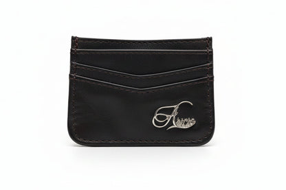  Aricio RFID MAG C black leather card holder